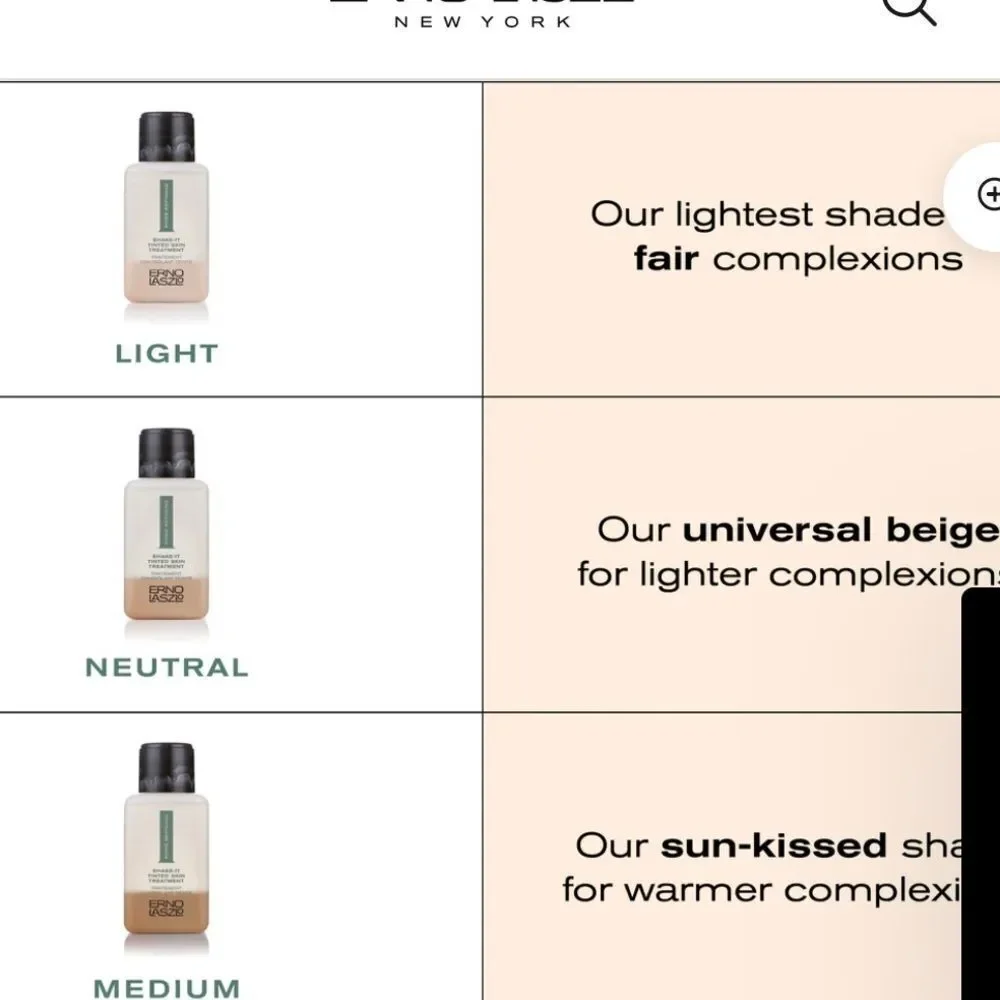 Erno Laszlo SHAKE-IT TINTED SKIN TREATMENT- Neutral NIB